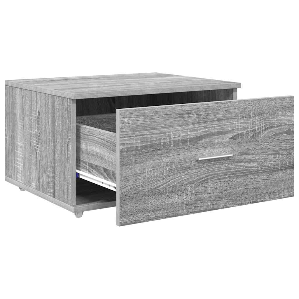 Drawer cabinet Grey 55 x 45 x 33.5 cm Engineered wood