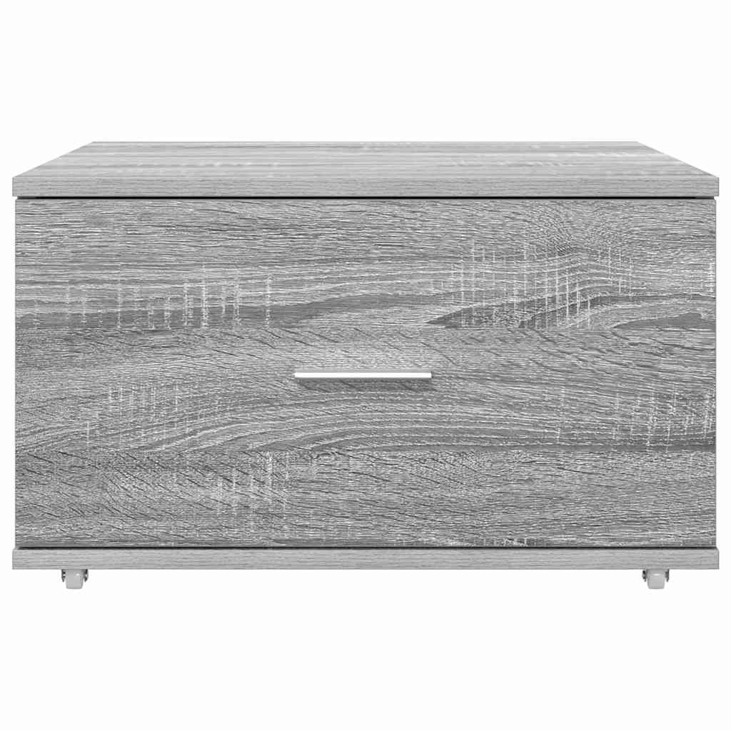 Drawer cabinet Grey 55 x 45 x 33.5 cm Engineered wood