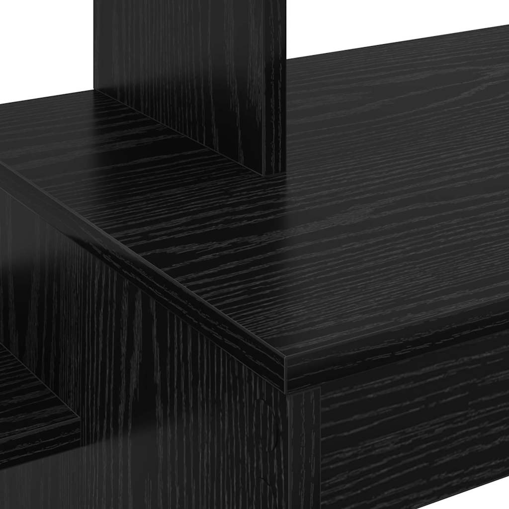 Stalas juoda ąžuolo 100 x 40 x 90 cm Apdirbta mediena