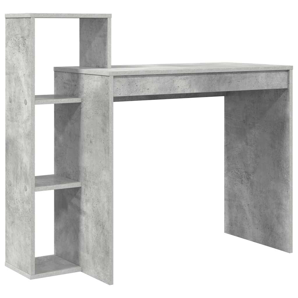 Stalas Betono pilka 100 x 40 x 90 cm Apdirbta mediena