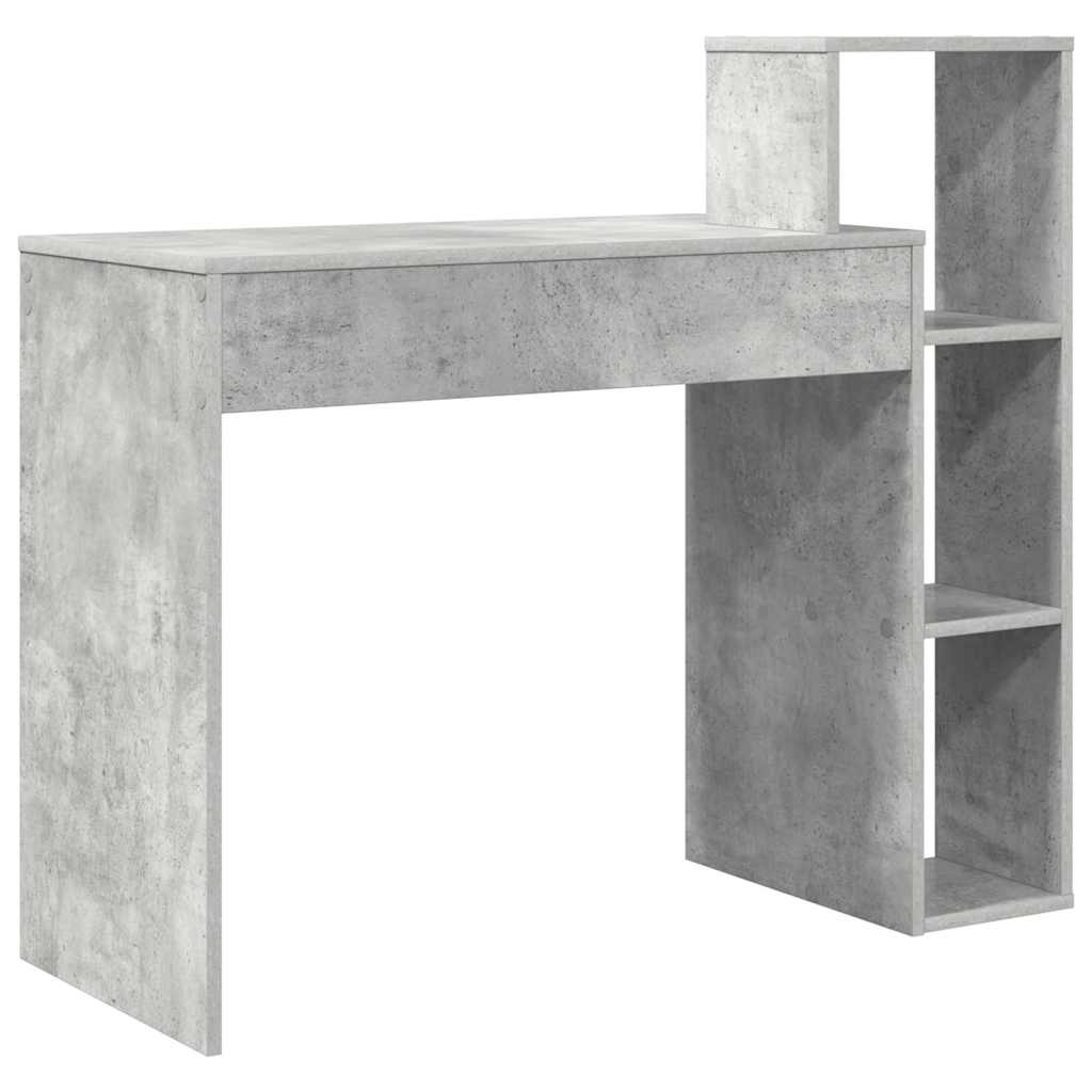 Stalas Betono pilka 100 x 40 x 90 cm Apdirbta mediena