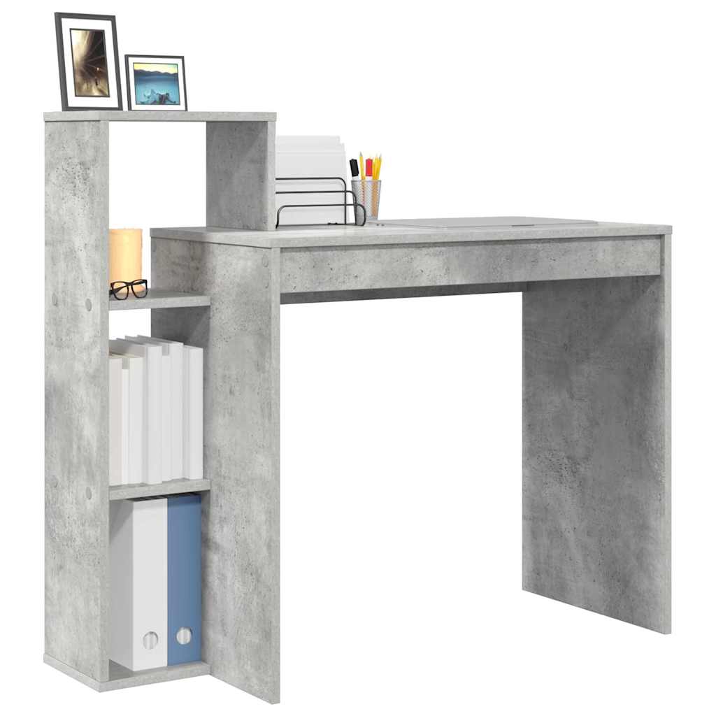 Stalas Betono pilka 100 x 40 x 90 cm Apdirbta mediena