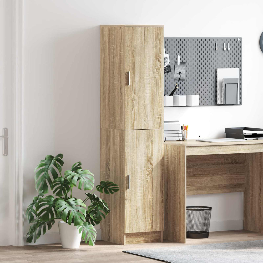 Tall Table Sonoma Oak 35 x 39 x 168 cm