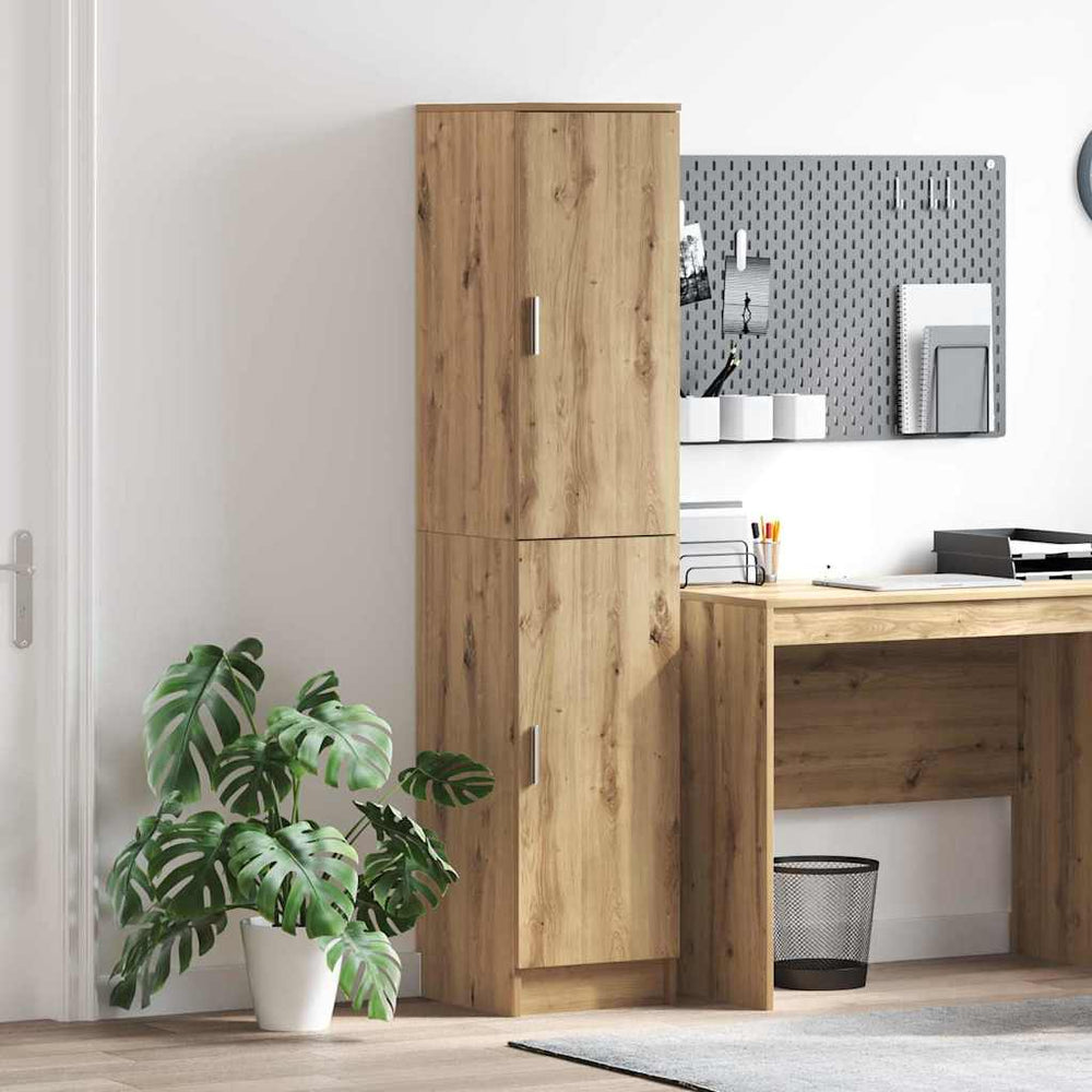 High table artisan oak 35 x 39 x 168 cm