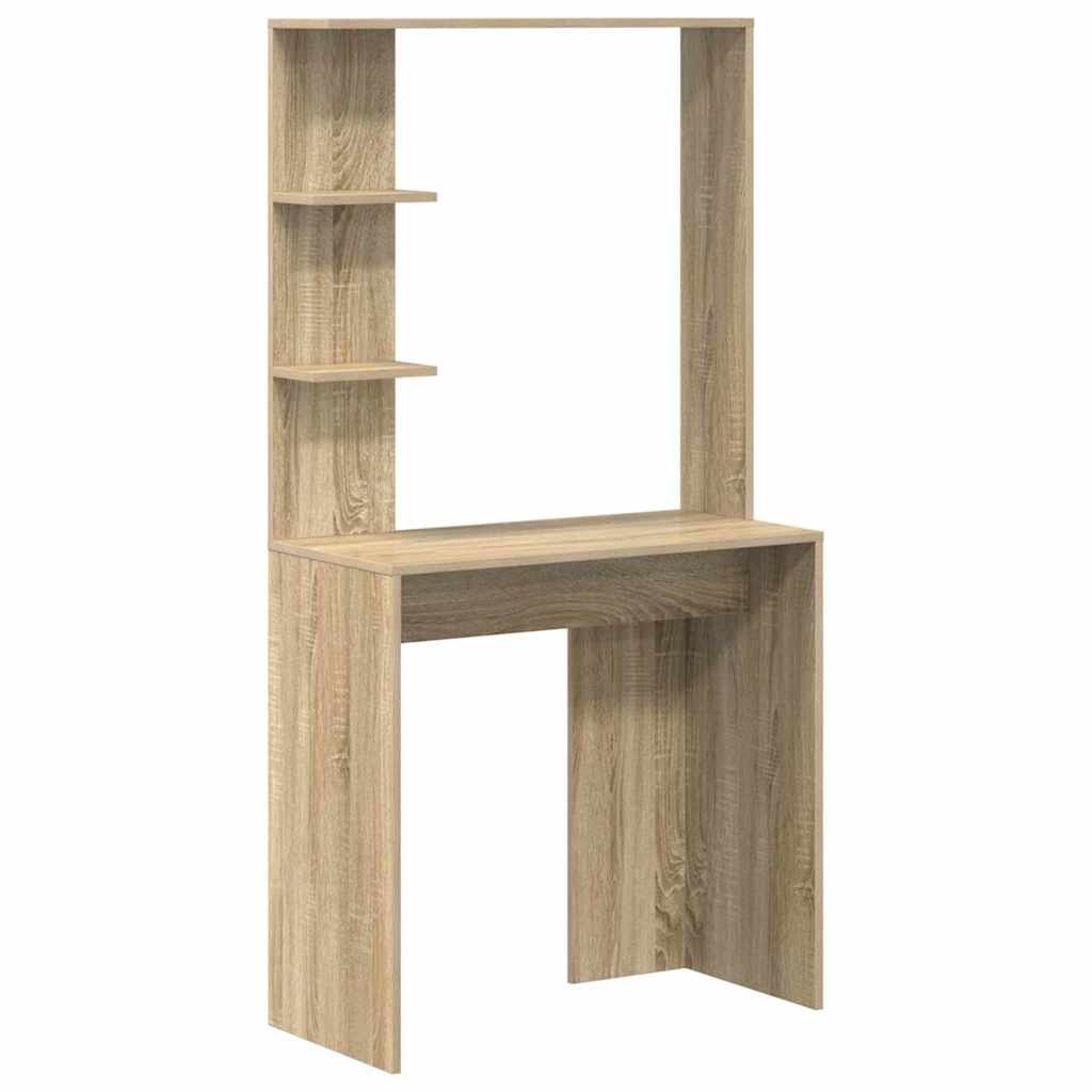 Stalas Sonoma ąžuolas 78,5 x 37 x 154,5 cm Apdirbta mediena