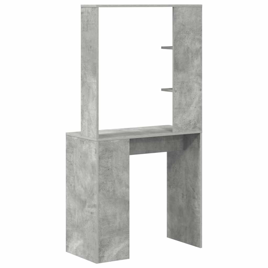 Galds Betona pelēks 78,5 x 37 x 154,5 cm Inženierijas koks