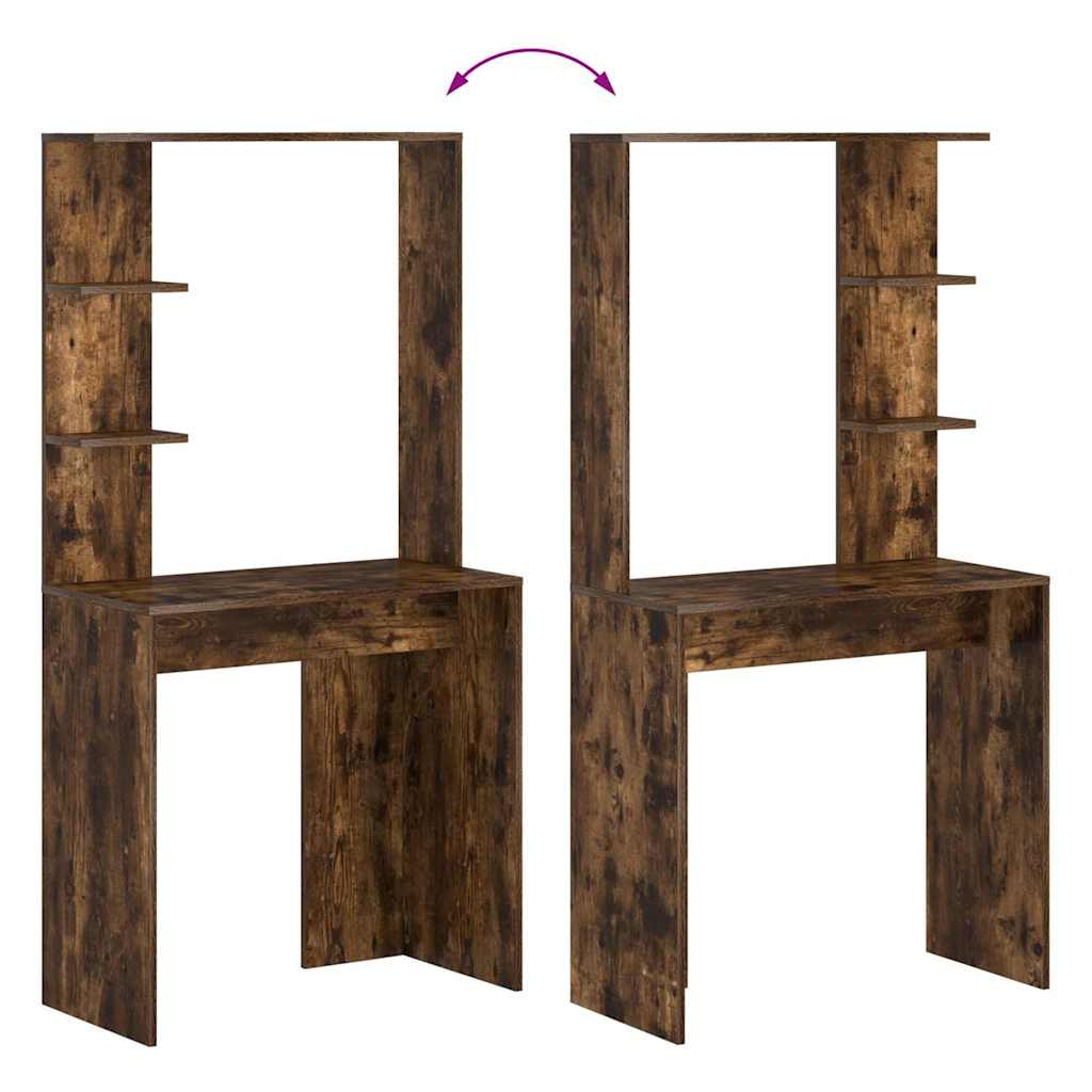 Stalas Rūkyta ąžuolas 78,5 x 37 x 154,5 cm Apdirbta mediena