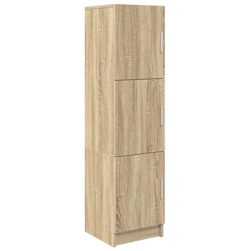 Tall Cabinet Sonoma Oak 31.5 x 32 x 122.5 cm