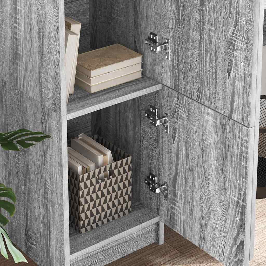 Highboard Gray Sonoma 31.5 x 32 x 122.5 cm