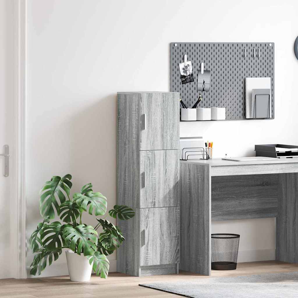 Highboard Gray Sonoma 31.5 x 32 x 122.5 cm