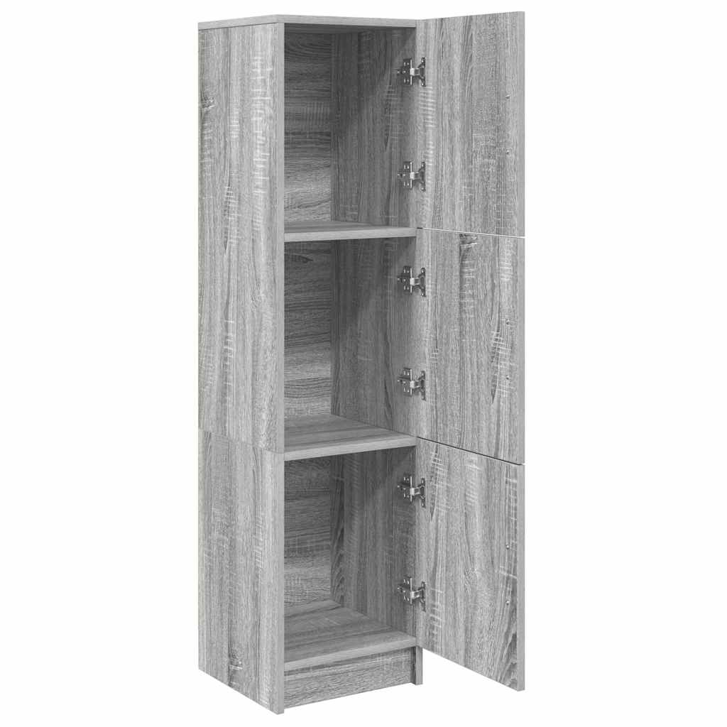 Highboard Gray Sonoma 31.5 x 32 x 122.5 cm