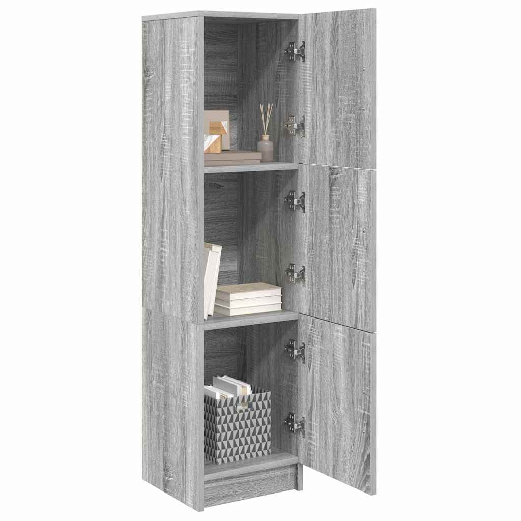 Highboard Gray Sonoma 31.5 x 32 x 122.5 cm