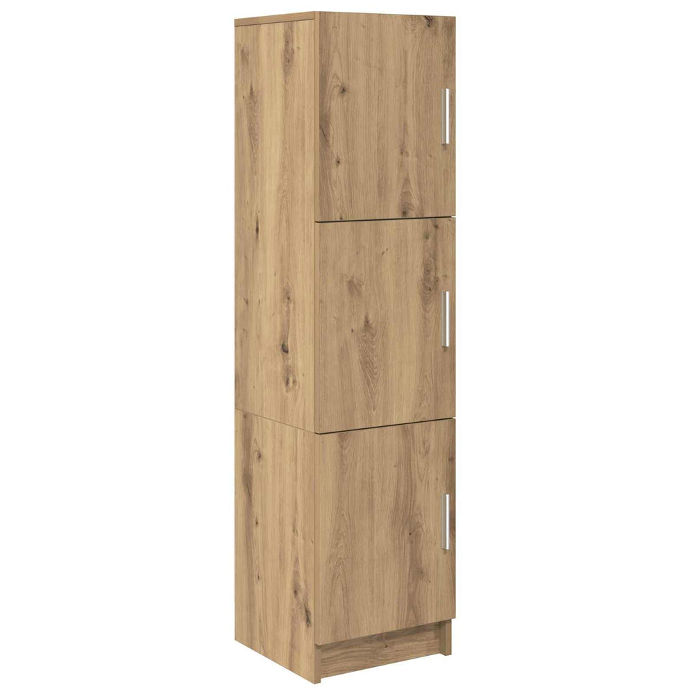 High cabinet artisan oak 31.5 x 32 x 124 cm