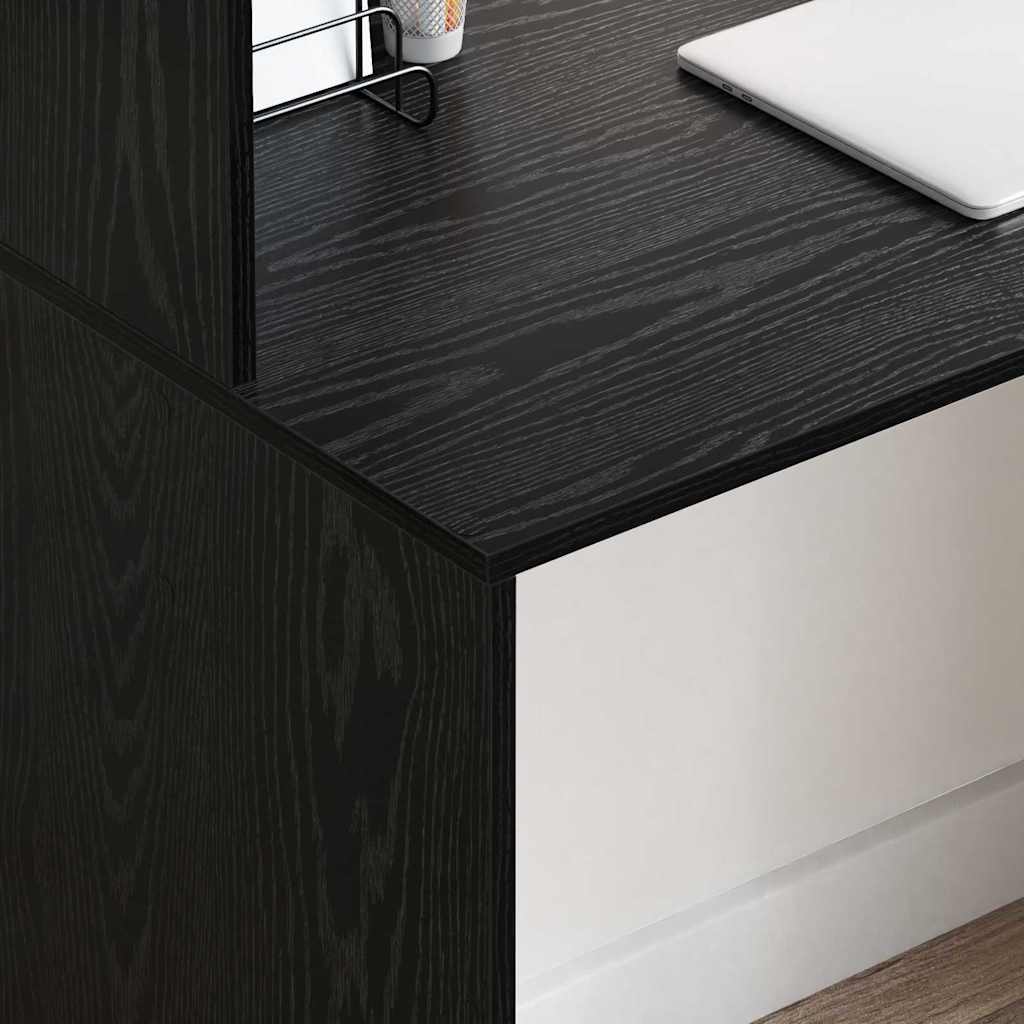 Juoda ąžuolo rašomasis stalas Juoda ąžuolo MDF, laminatas