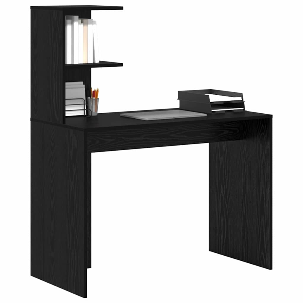 Juoda ąžuolo rašomasis stalas Juoda ąžuolo MDF, laminatas