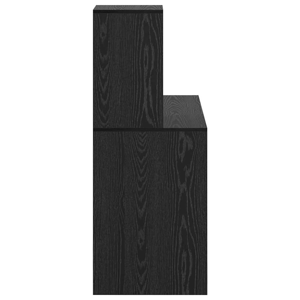 Galds Melns ozols 102 x 50 x 124 cm Apstrādāta koksne