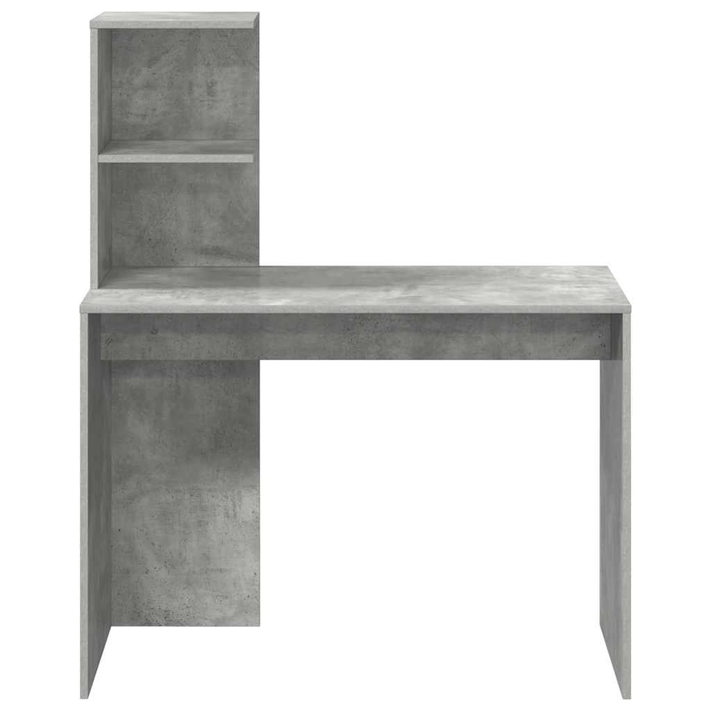Galds Betona pelēks 102 x 50 x 124 cm Apstrādāta koksne