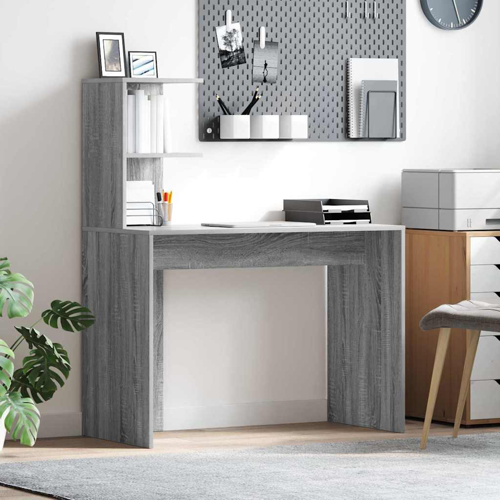 Stalas Pilkas Sonoma 102 x 50 x 124 cm Apdirbta mediena