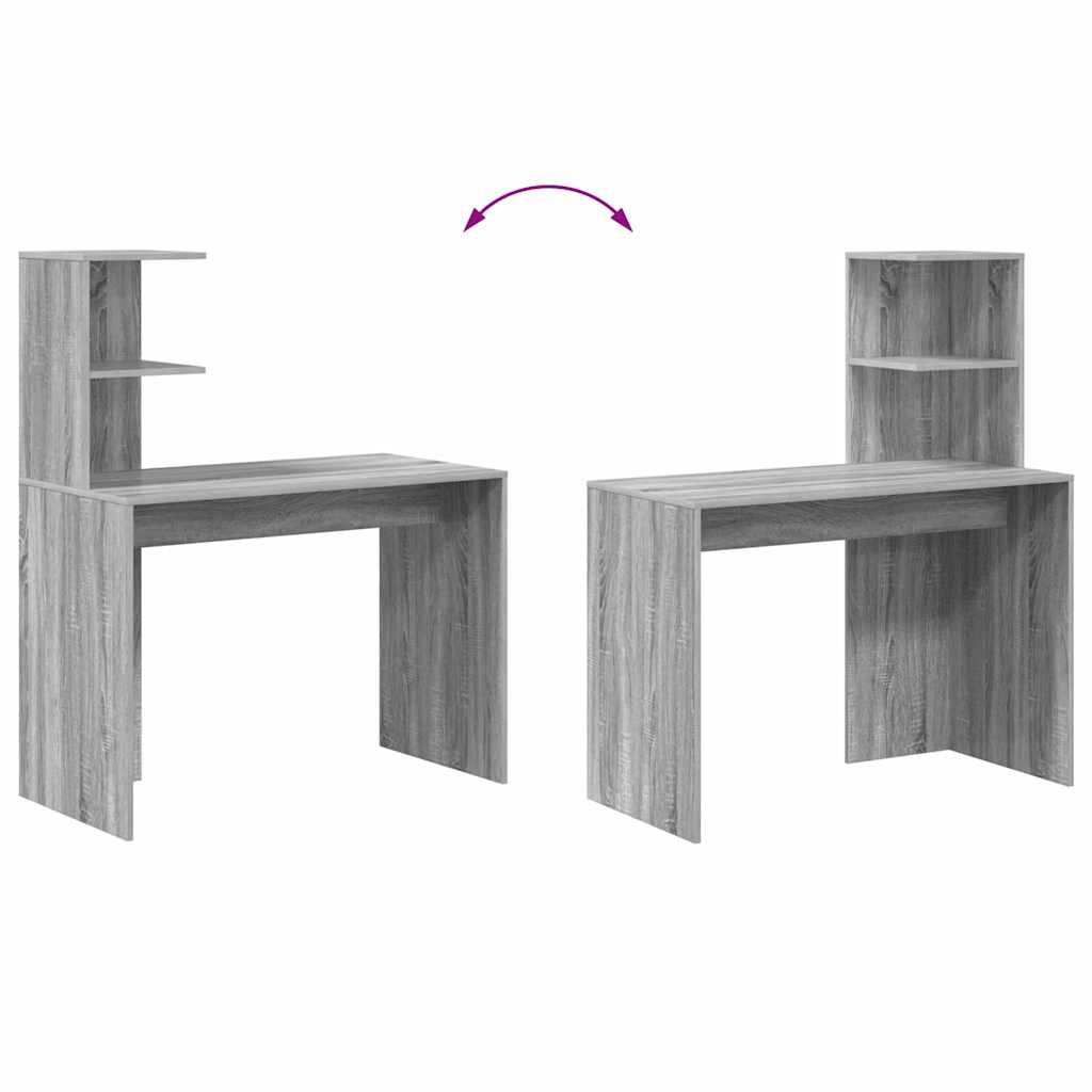 Stalas Pilkas Sonoma 102 x 50 x 124 cm Apdirbta mediena