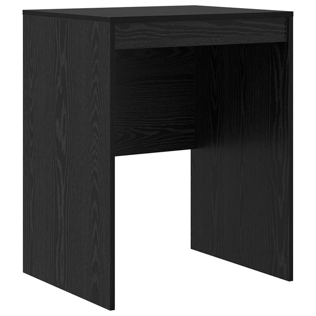 Galds Melns ozols 60 x 50 x 76 cm