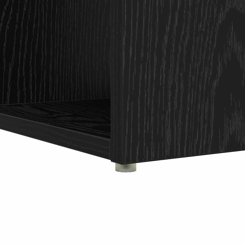 Black oak table 108 x 55 x 103.5 cm Engineered wood