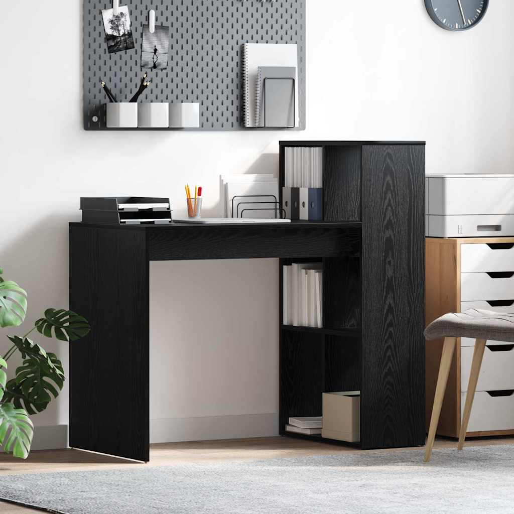 Black oak table 108 x 55 x 103.5 cm Engineered wood
