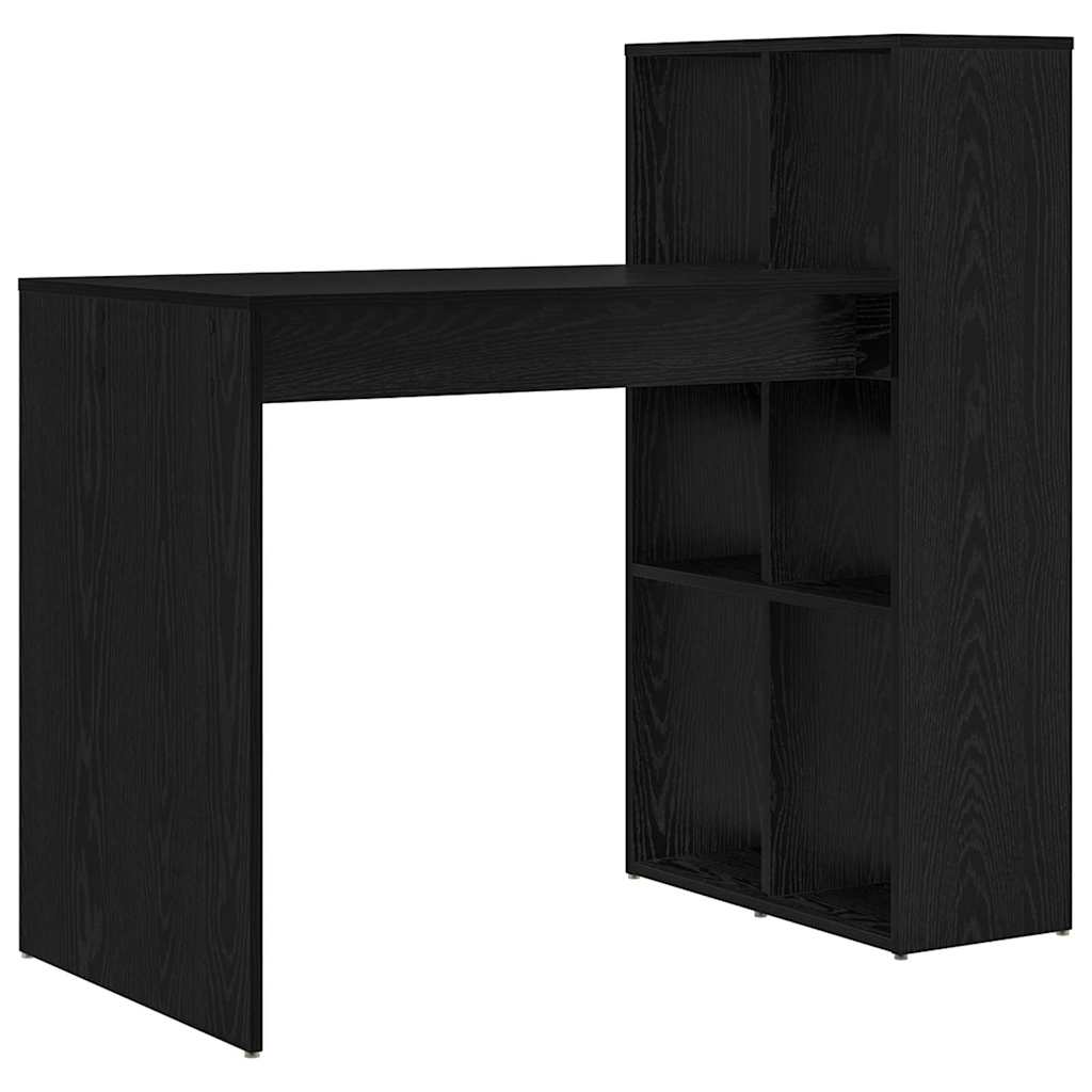 Black oak table 108 x 55 x 103.5 cm Engineered wood