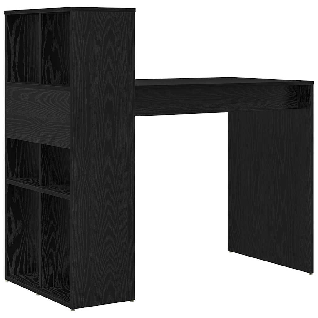 Black oak table 108 x 55 x 103.5 cm Engineered wood