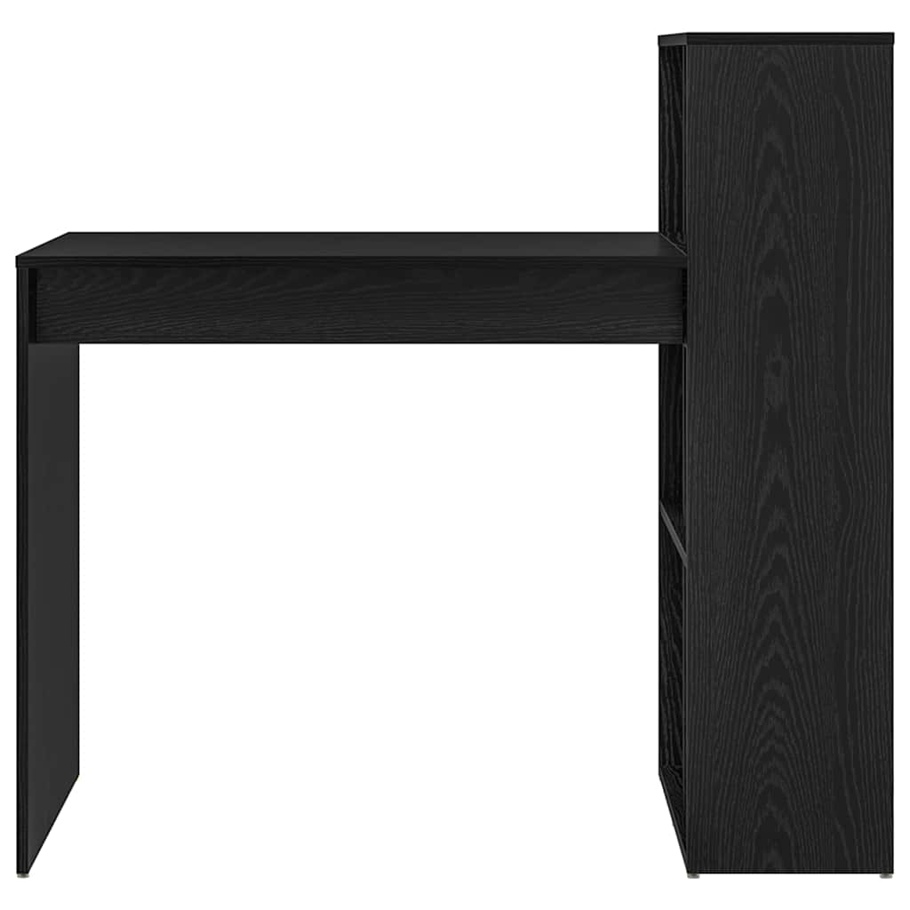 Black oak table 108 x 55 x 103.5 cm Engineered wood