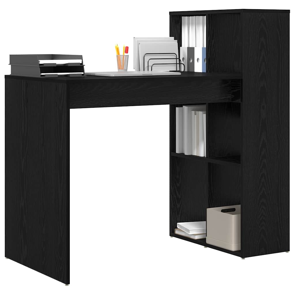 Black oak table 108 x 55 x 103.5 cm Engineered wood