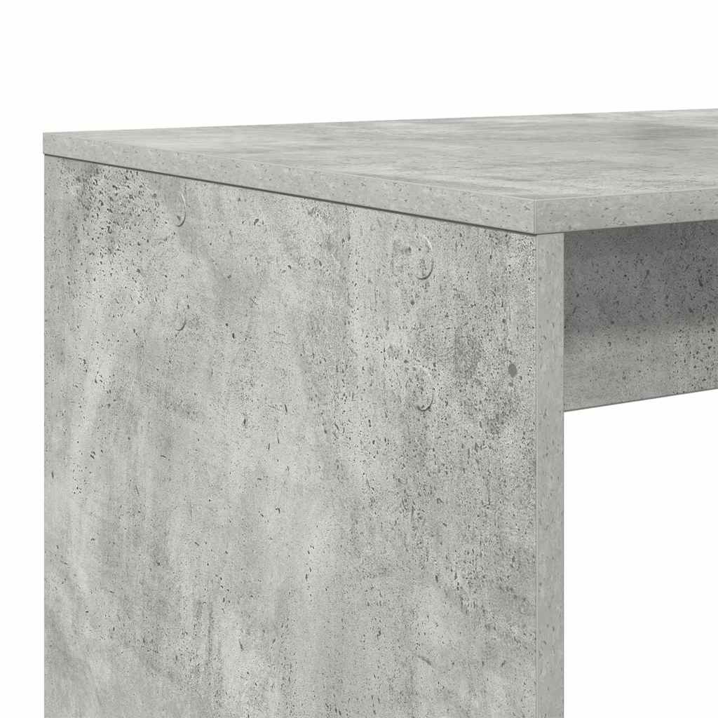 Galds Betona pelēks 108 x 55 x 103,5 cm Apstrādāta koksne