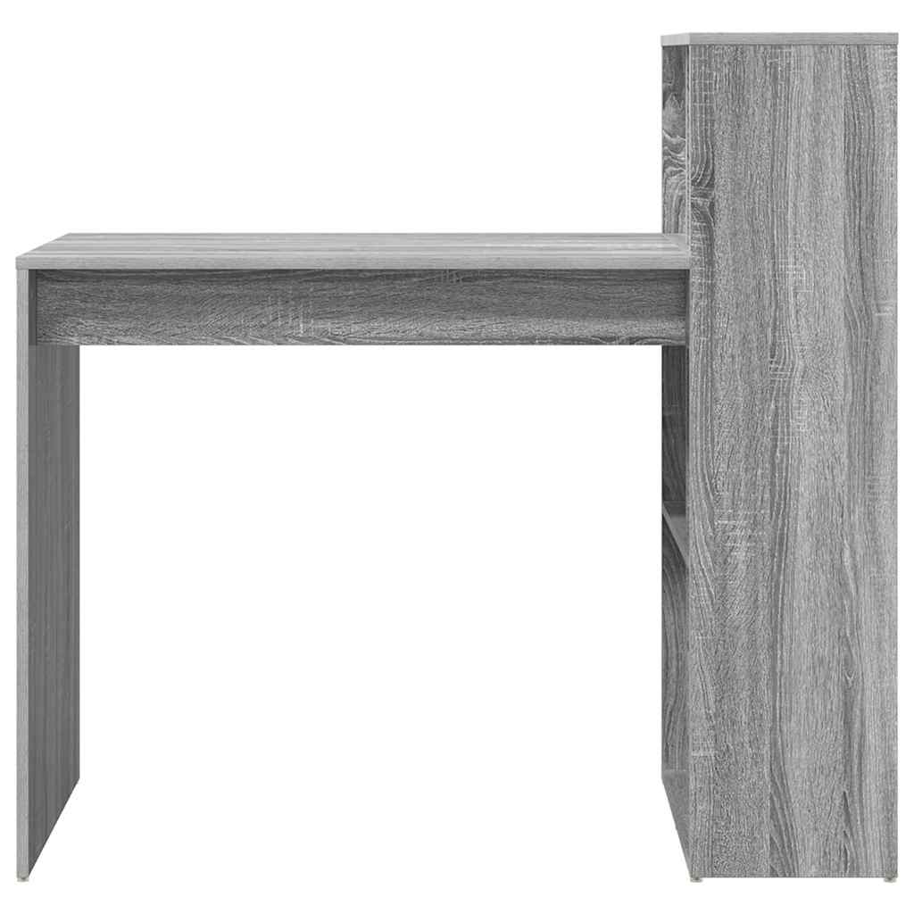 Stalas Pilkas Sonoma 108 x 55 x 103,5 cm Apdirbta mediena