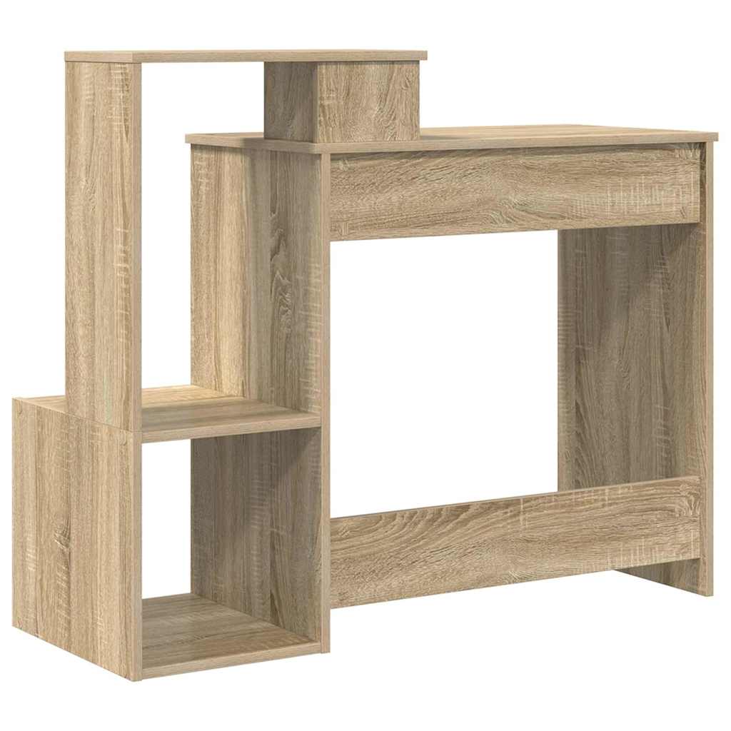 Stalas Sonoma ąžuolas 106 x 40 x 88.5 cm Apdirbta mediena