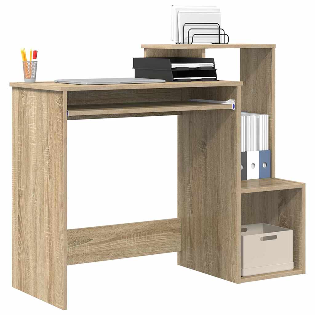 Stalas Sonoma ąžuolas 106 x 40 x 88.5 cm Apdirbta mediena