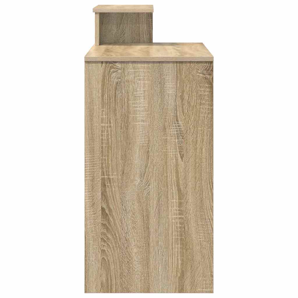Stalas Sonoma ąžuolas 106 x 40 x 88.5 cm Apdirbta mediena