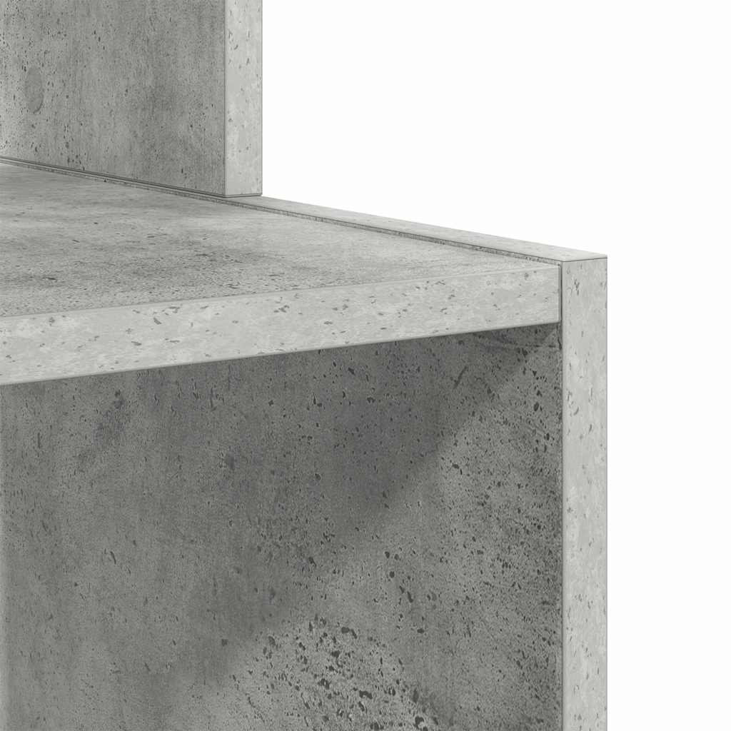 Stalas Betono pilka 106 x 40 x 88.5 cm Apdirbta mediena