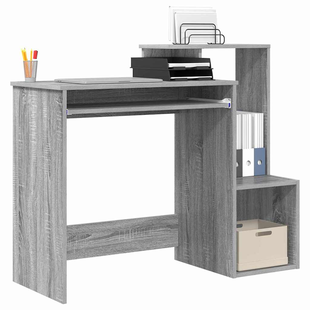 Galds Pelēks Sonoma 106 x 40 x 88,5 cm Inženierijas koks
