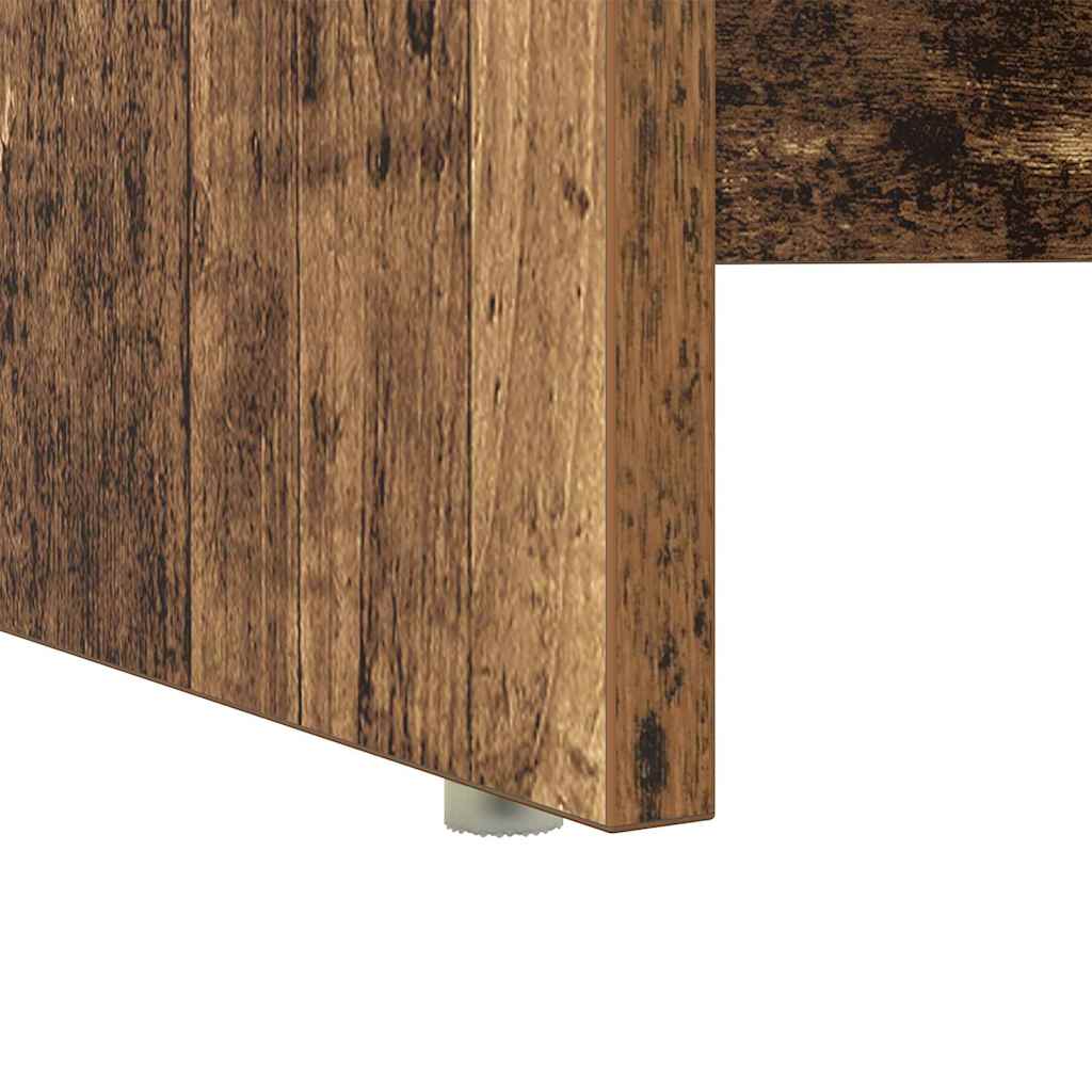 Stalas su saugykla Senovinis medis 120.5 x 44 x 88.5 cm