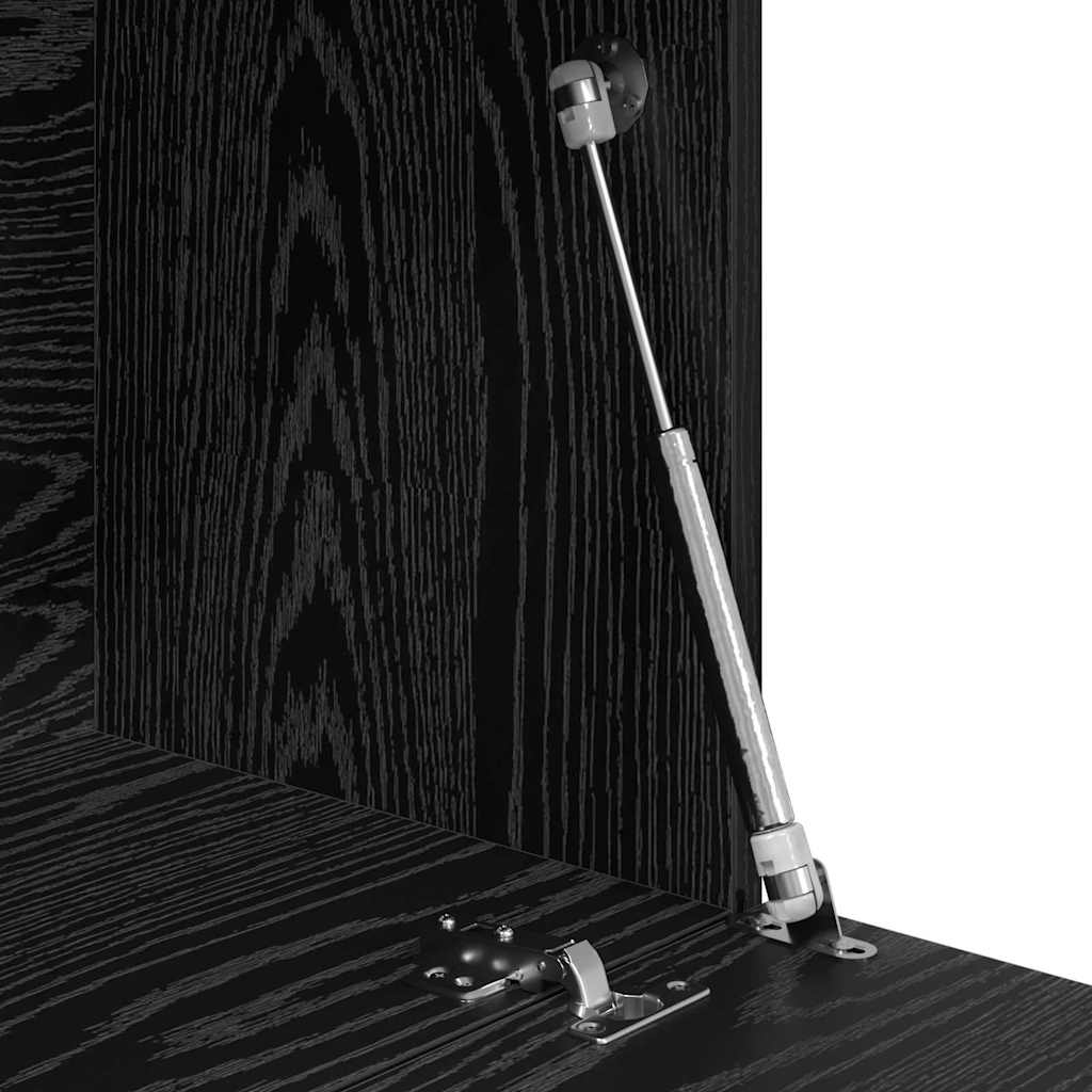 Stalas Juodas ąžuolas 71.5 x 31.5 x 106.5 cm Apdirbta mediena