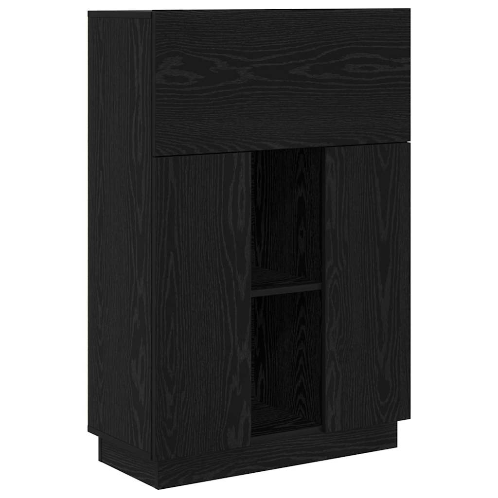 Stalas Juodas ąžuolas 71.5 x 31.5 x 106.5 cm Apdirbta mediena