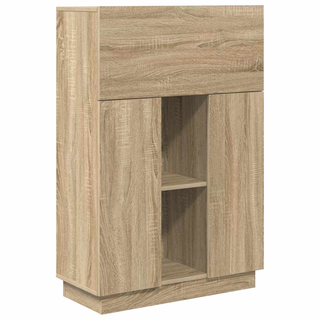 Stalas Sonoma ąžuolas 71.5 x 31.5 x 106.5 cm Apdirbta mediena