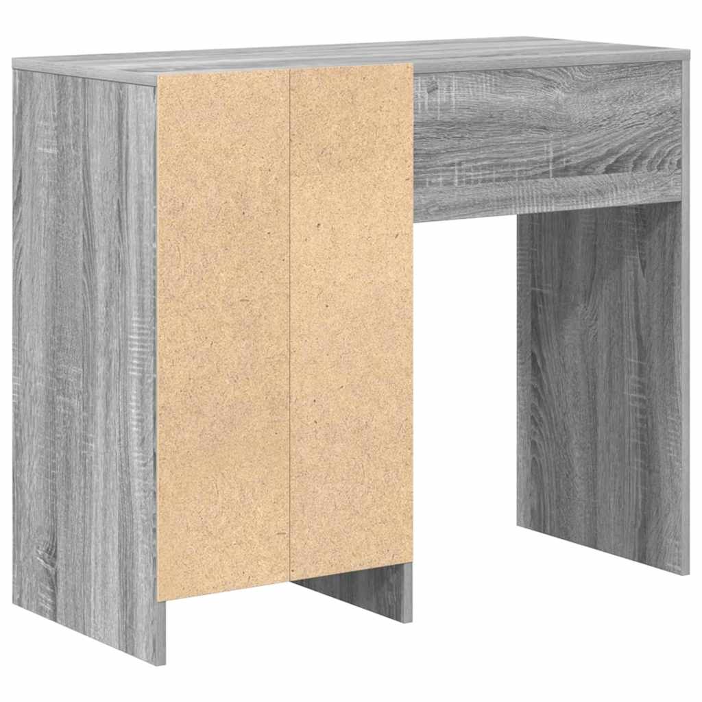 Table Gray Sonoma 90 x 37.5 x 75 cm Engineered Wood