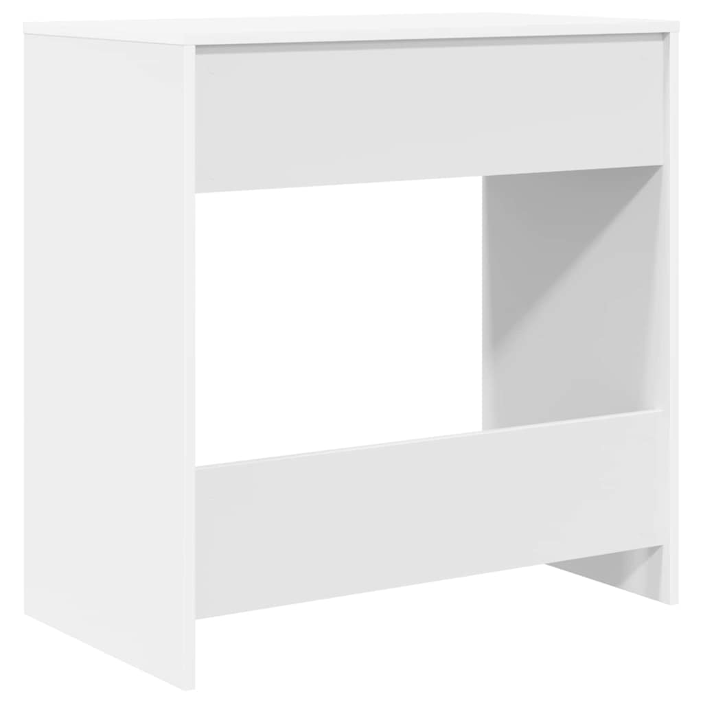 Stalas su stalčių Balta 77,5 x 43 x 79 cm Apdirbta mediena