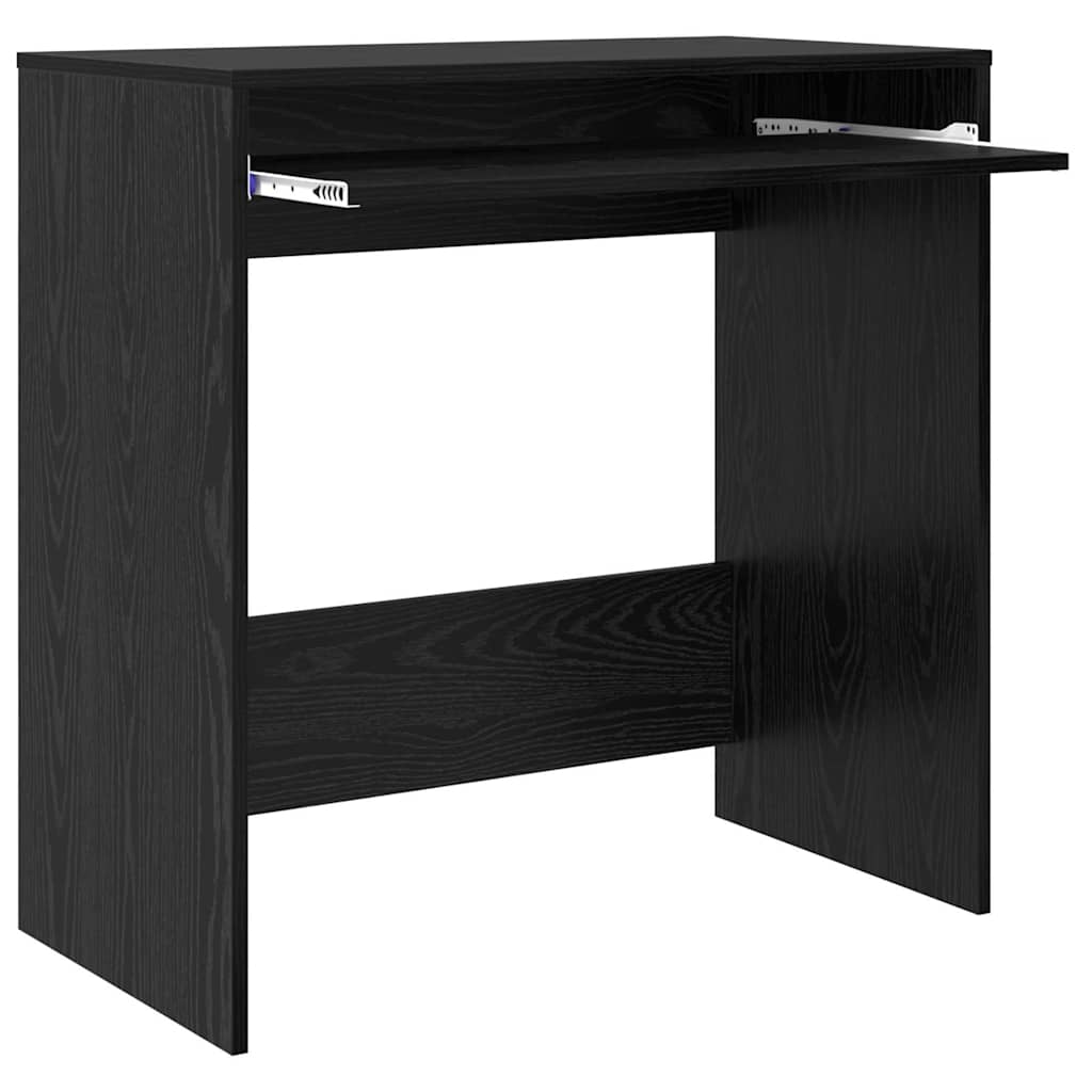 Stalas Juodas ąžuolas 77,5 x 43 x 79 cm Apdirbta mediena