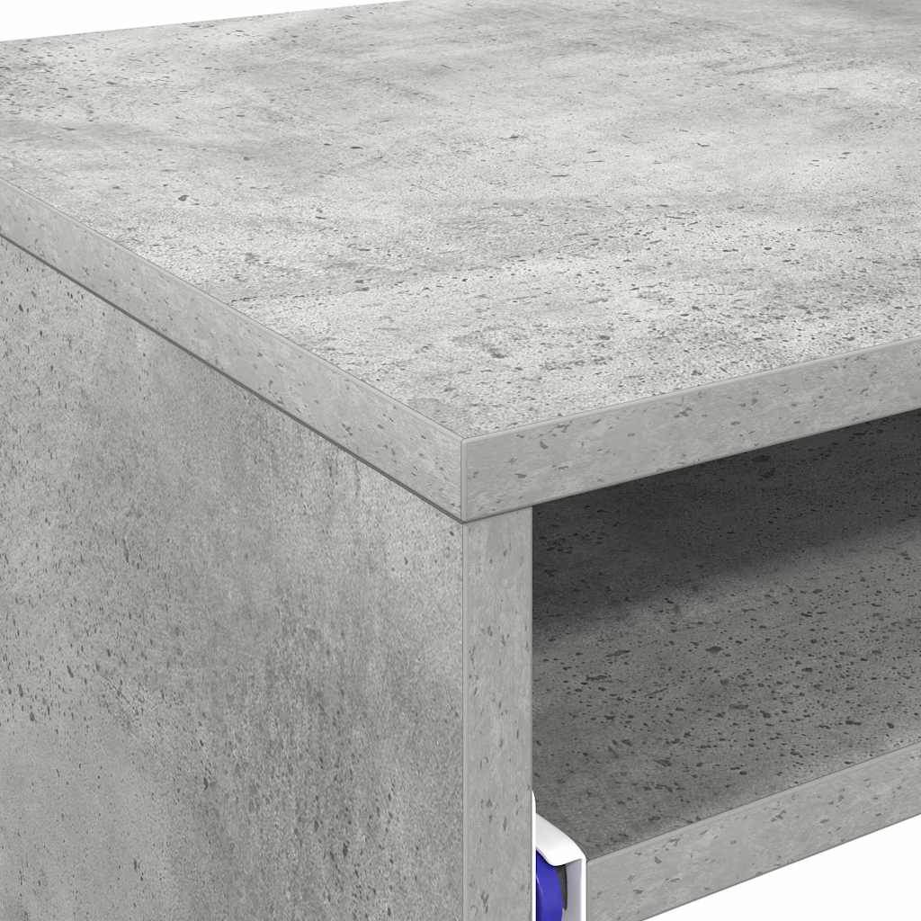 Stalas Betono pilka 77,5 x 43 x 79 cm Apdirbta mediena