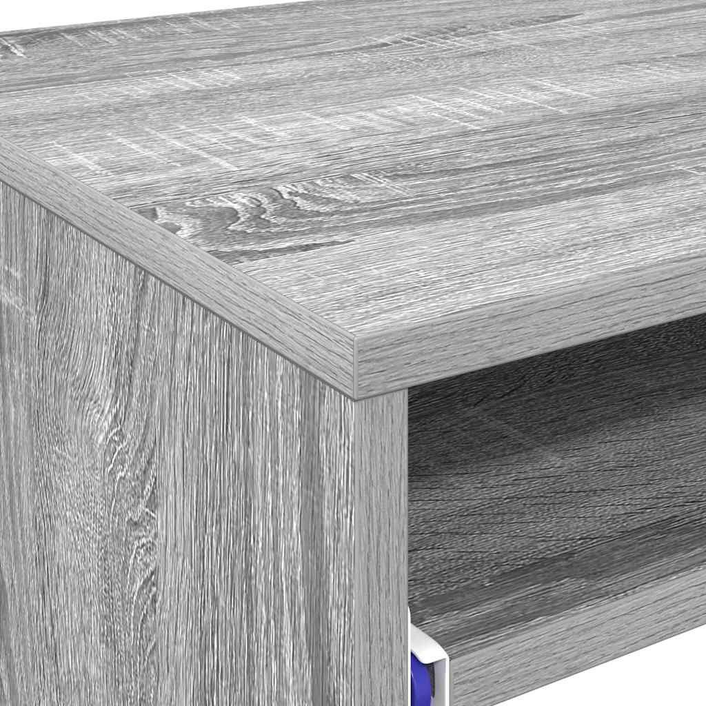 Stalas Pilkas Sonoma 77,5 x 43 x 79 cm Apdirbta mediena