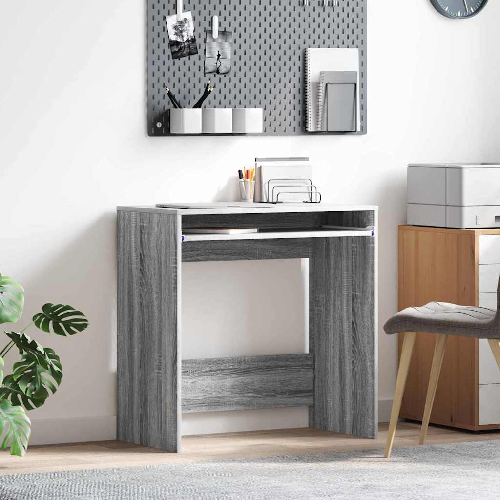 Stalas Pilkas Sonoma 77,5 x 43 x 79 cm Apdirbta mediena