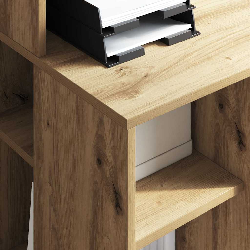Table with storage artisan oak 90 x 48 x 101.5 cm