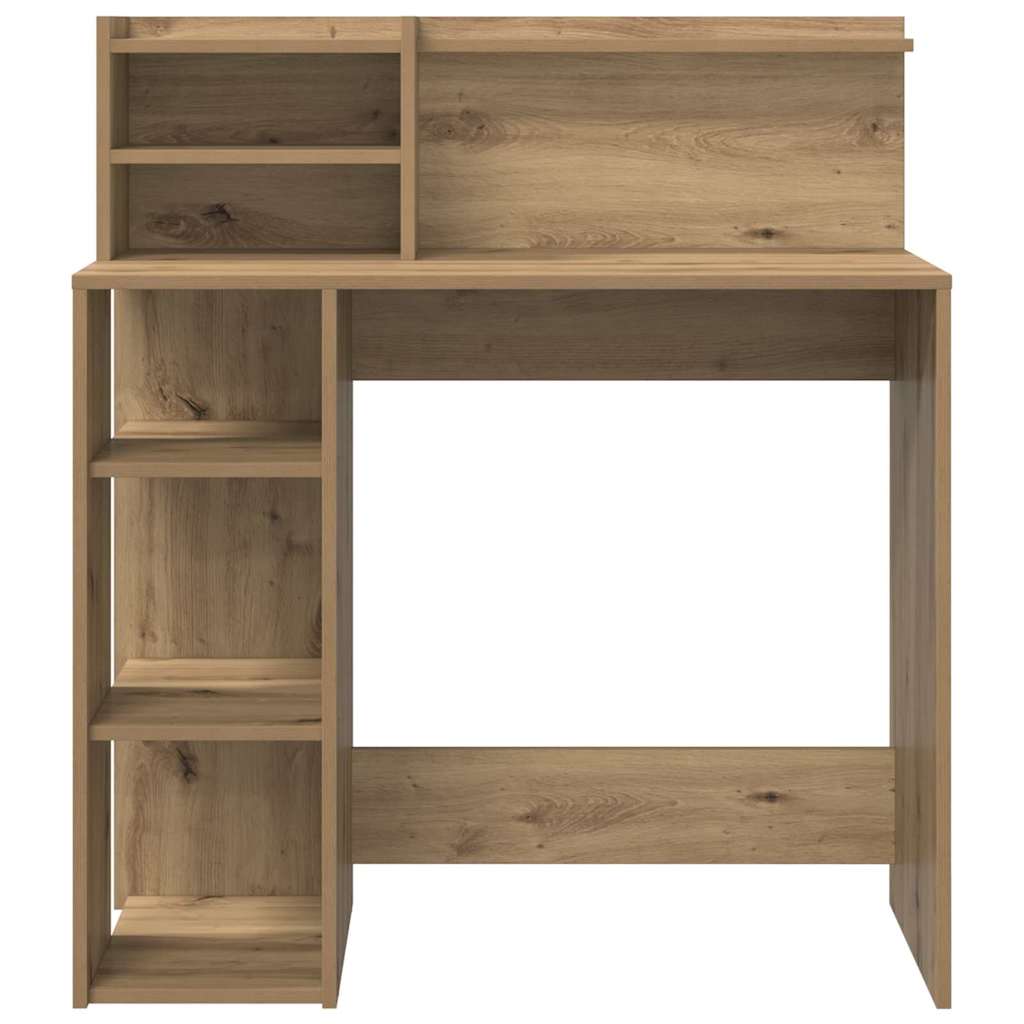 Table with storage artisan oak 90 x 48 x 101.5 cm