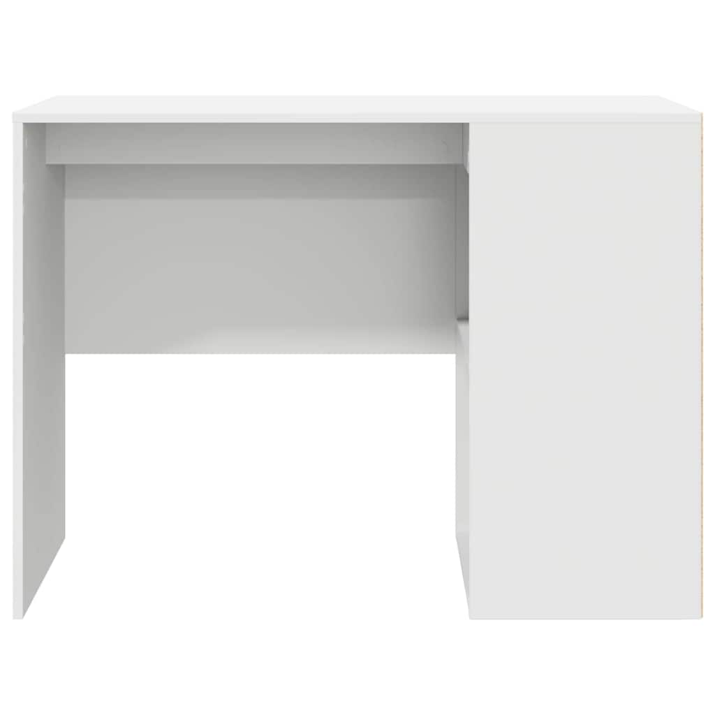 Galds ar plauktu Balts 102 x 50 x 75 cm Apstrādāta koksne